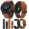 Smartwatch Band for Garmin Fenix 6X / 6x pro / Fenix5x / 5X Plus / 3 / 3HR / D2 / Brvo / MK1 Leather Loop Genuine Leather Sport Business Bands High-end Fashion comfortable Health Wrist Straps 26MM miniinthebox