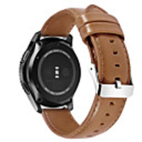 Smartwatch Band for Garmin Forerunner 245M / Forerunner245 Leather Loop Genuine Leather Wrist Strap