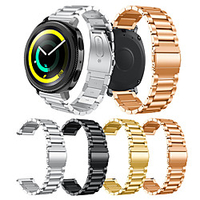 Smartwatch Band for Samsung Gear Sport / S2 / S2 Classic Galaxy 42 / Active /Active2 Classic Buckle Stainless Steel Band Wrist Strap 20mm miniinthebox
