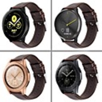 Smartwatch Band for Vivoactive 3/ Vivomove HR / Garmin Move Leather Loop Genuine Leather 20MM Wrist Strap