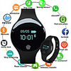 Smartwatch Digital Luxury Water Resistant / Waterproof Digital Black Blue Pink / Silicone / Calendar / date / day
