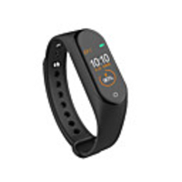 Smartwatch Digital Luxury Water Resistant / Waterproof Digital Black Blue Red / Silicone