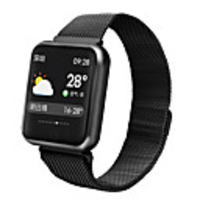 Smartwatch Digital Modern Style Sporty 30 m Water Resistant / Waterproof Heart Rate Monitor Bluetooth Digital Casual Outdoor - Black Gold Silver