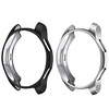 Smartwatch Screen Protector Compatible with Samsung Galaxy Watch 42mm Bumper Case 2-Pack Overall Protective Case TPU Flexible Protective Case for Samsung galaxy watch 42mm Black Silver miniinthebox