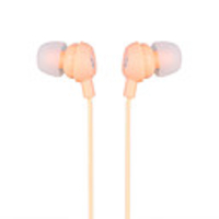 Smiley In-Ear Earphones (Light Orange)