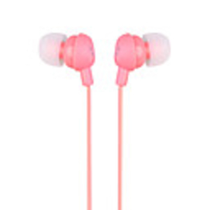 Smiley In-Ear Earphones (Peach Pink)