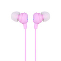 Smiley In-Ear Earphones (Pink)