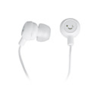 Smiley In-Ear Earphones (White)