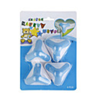 Smiley Table Corner Safety Cover (4-Corner Pack)