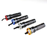 Smiling Shark SS-6008 5W LED Flashlight (Random Color,  3xAAA)