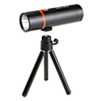 Smiling Shark SS-8040 8W Blue Light Bait LED Flashlight with Tripod (3xAA)
