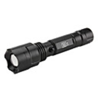 Smiling Shark SS-S8 Focus Zoom Rechargeable 3-Mode Cree Q5 LED Flashlight Set (1x18650,  3xAAA)