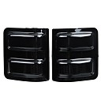 Smoke Black LED Side Mirror Marker Lights White Yellow Pair For Ford F250 F350 F450 F-550 Super Duty 2008-2016