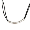 Smooth Alloy Tube Necklace(Sliver)