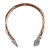 Snake Shaped Alloy Necklace