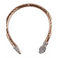 Snake Shaped Alloy Necklace