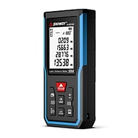 SNDWAY Laser Distance Meter Laser Digital Tape Rangefinder Trena Metro Laser Range Finder Measuring Tape 50M Dropship miniinthebox