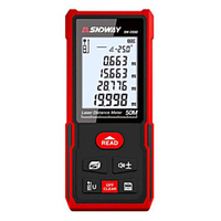 SNDWAY SW-DS50 Smart Laser Rangefinder 50M Laser Distance Meter Electronic Roulette Digital Ruler Trena Laser Tape Measure Range Finder miniinthebox