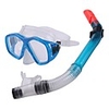 Snorkeling Set Waterproof Anti Fog Dry Top Adjustable Strap Two-Window - Swimming Snorkeling Scuba PE - For Adults Green Blue Black