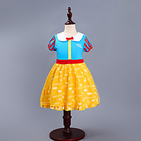 Snow White Movie / TV Theme Costumes Princess Dress Kid