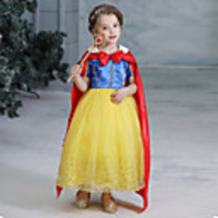 Snow White Princess Fairytale Dress Cosplay Costume Party Costume Girls