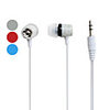Snowflake In-ear Stereo Earphone Earbuds with Powerful Bass (Assorted Colors)