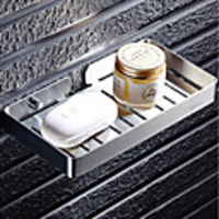 Soap Dishes Holders Hollow Modern Stainless Steel 1pc - Bathroom / Hotel bath Single Wall Mounted