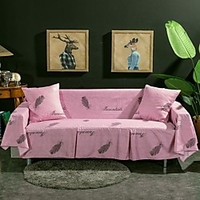 Sofa Cover Cities Home /Thicken Brocade Geometric Printed Sofa Blanket /Fit for 1-4 Cushion Couch and L Shape SofaEasy to Install miniinthebox