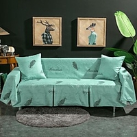 Sofa Cover Cities Home /Thicken Brocade Geometric Printed Sofa Blanket /Fit for 1-4 Cushion Couch and L Shape SofaEasy to Install miniinthebox