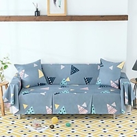 Sofa Cover Cities Home /Thicken Brocade Geometric Printed Sofa Blanket /Fit for 1-4 Cushion Couch and L Shape SofaEasy to Install miniinthebox