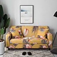 Sofa Cover Couch Cover Furniture Protector Soft Stretch Sofa Slipcover Spandex Jacquard Fabric Super Strechable Cover Fit for Armchair/Loveseat/Three Seater/Four Seater/L Shape Sofa Easy to Install