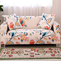 Sofa Cover Couch Cover Furniture Protector Soft Stretch Sofa Slipcover Spandex Jacquard Fabric Super Strechable Cover Fit for Armchair/Loveseat/Three Seater/Four Seater/L Shape Sofa Easy to Install