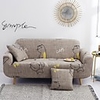 Sofa Cover Couch Cover Furniture Protector Solid Color Soft Stretch Sofa Slipcover Super Strechable Cover Fit for Armchair/ Loveseat/ Three Seater/ Four Seater/ L Shape Sofa Easy to Install Care (F