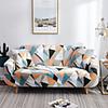 Sofa Cover Couch Cover Furniture Protector Solid Color Soft Stretch Sofa Slipcover Super Strechable Cover Fit for Armchair/ Loveseat/ Three Seater/ Four Seater/ L Shape Sofa Easy to Install Care (F
