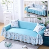 Sofa Cover Country Style /Double Sided Floral Printed Polyester / Fit for 1-4 Cushion Couch and L Shape SofaEasy to Install miniinthebox
