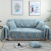 Sofa Cover High Weight Print /Dust-Proof Non-Slip Elegant Stylish Elegant /Fit for 1-4 Cushion Couch and L Shape SofaEasy to Install miniinthebox