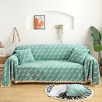 Sofa Cover High Weight Solid Color /Dust-Proof Cover Non-Slip Elegant Stylish /Fit for 1-4 Cushion Couch and L Shape SofaEasy to Install miniinthebox
