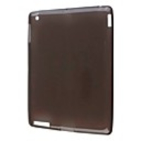 Sofe Silicone Skin Case Cover for iPad 2 Translucent Black