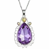 sofia princess costumes necklace jewelry amulet teardrop amethyst pendant necklace for girls miniinthebox