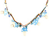 Soft Ceramic Colorful Mushroom Necklace