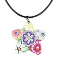 Soft Ceramic Sea Star Necklace