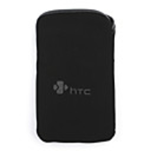 Soft Pouch Velvet Protective Carry Bag Cover For HTC Desire HD(black)