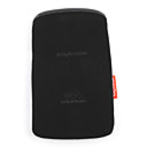 Soft Pouch Velvet Protective Carry Bag Cover For Sony Ericsson X8(black)