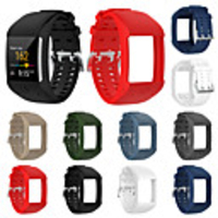 Soft Silicone Rubber Watch Band Wrist Strap For Polar M600 Fitness Watch