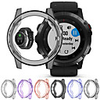 Soft TPU Protector Case For Garmin Fenix 5X / 5 / 5S Silicone Crystal Clear Protect Shell Frame Cases Cover For Garmin Fenix 5X / 5 / 5S