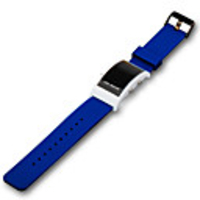 Soft Wristband Colorful LED Watch - Dark Blue