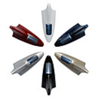 Solar Car Caution Taillight,  7 Random Colors