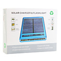 Solar Charger Flashlight for Mp3, Mp4, Digital Camera, PDA, GPS, Mobile Phone