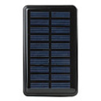 Solar Power Charger Flashlight for iPhone 4 / 3G / 3GS (Black)