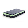 Solar Power Charger Flashlight for iPhone 4/3G/3GS Cellphones (Green)